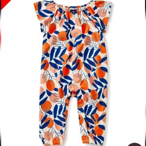 Flutter sleeve romper tea collection